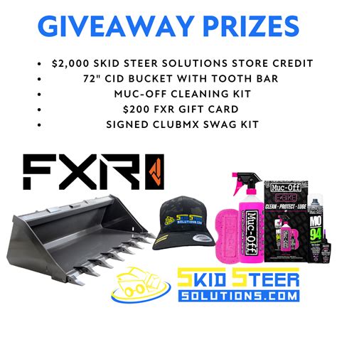 skid steer giveaway|Operators Giveaway .